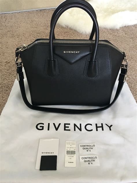 givenchy black and white tote|Givenchy bags price list.